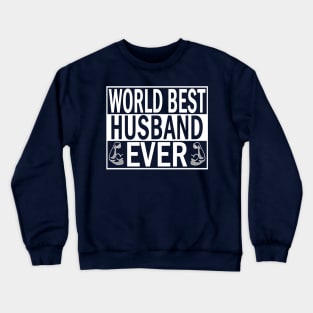 World Best Husband Ever T Shirt Wedding Anniversary Gift Crewneck Sweatshirt